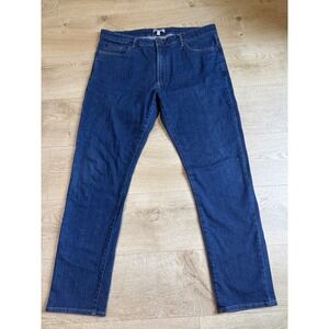 EUC Mens Peter Millar staight leg denim jeans stretch size 38x32 (38x29)